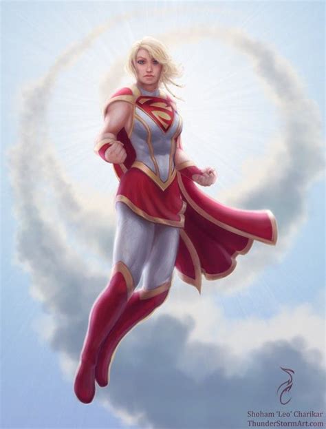 Pin By Richard Vargas On Redesing And New Hero Supergirl Art