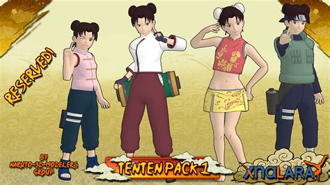 Naruto Tenten Pack 1 For Xps By Asideofchidori On Deviantart