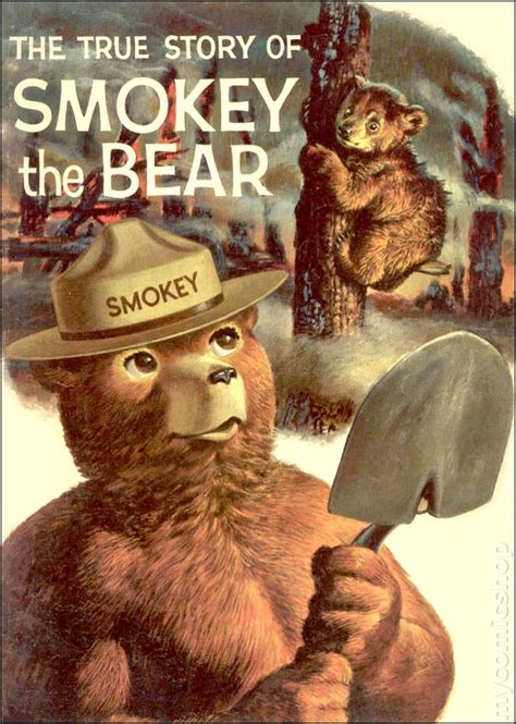 smokey bear  promotional comic books