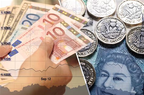 pound  euro exchange rate sterling reaches  week high   inflation data daily star