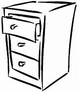 Dresser Furniture Coloring Pages sketch template