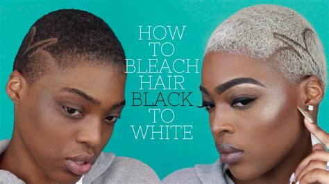 How To Bleaching My Hair Platinum Blonde White Youtube