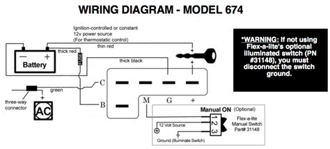 flex  lite electric fan controller wiring diagram wiring draw  schematic