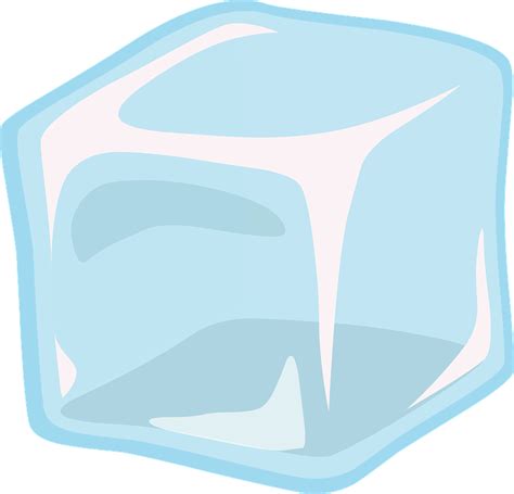 ice cube transparent  vector graphic  pixabay