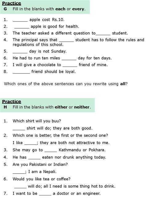 Grammar Sixth Grade Grade 6 English Worksheets Worksheetpedia