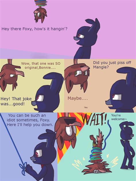 fnaf silly comic foxys pride part 3 by maria ben on deviantart