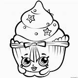 Shopkin Kleurplaat Cupcake Downloaden sketch template