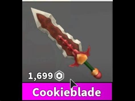 roblox mm  cookie blade christmas godly showcase  trading   youtube