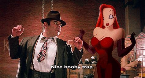jessica rabbit trap find and share on giphy