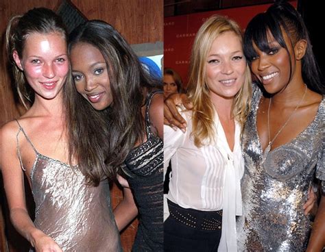 Kate Moss And Naomi Campbell From Famous Friends Then And Now E News