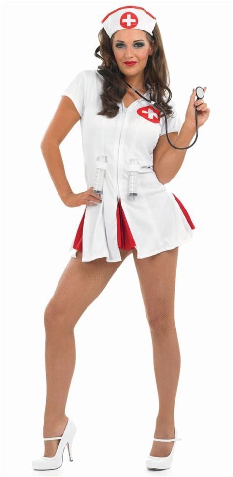 Plus Size White Nurse Costume