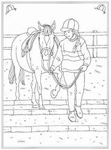 Kleurplaat Paarden Manege Coloring Dressuur Mandalas Downloaden Uitprinten Pferde Paard Stal Kiezen sketch template