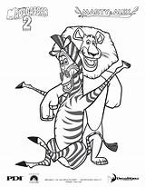 Madagascar Coloring Pages Marty Alex Kids Zebra King Julien Print Printable Movie Characters Color Cartoon Character Zebras Famous Africa Fresh sketch template