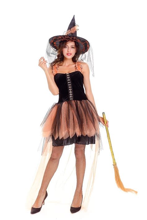 sorcerer witch costume women halloween fancy party dress carnival sexy cosplay stage dress