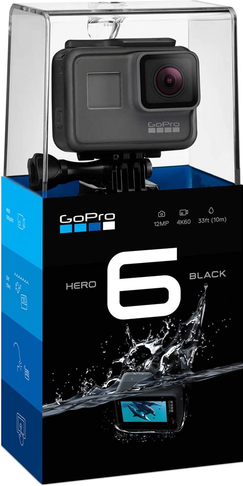 gopro hero black  ultra hd video mp photo pov video action camera
