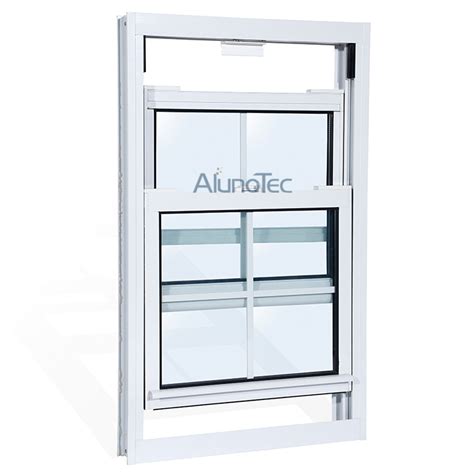 aluminum double top hung vertical sliding window america vertical sliding buy aluminum glass