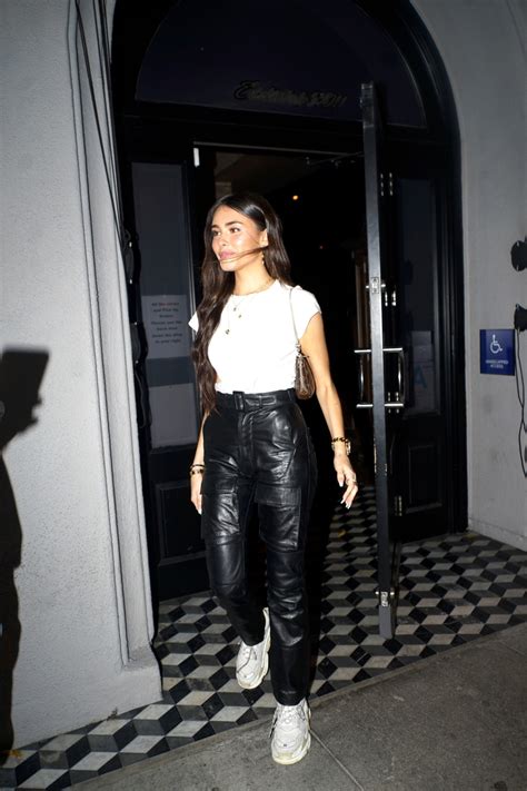 Madison Beer Sexy In Leather Pants Hot Celebs Home