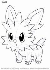 Lillipup Pokemon Drawingtutorials101 Template Furret Improvements sketch template