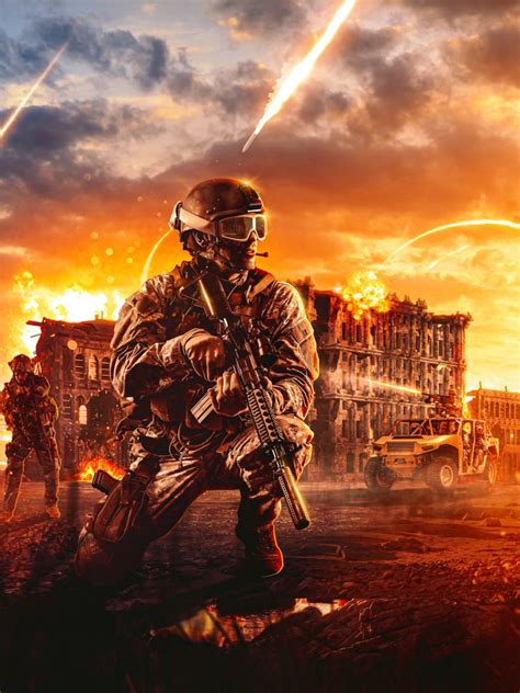 call  duty warzone wallpaper  soldier playstation  xbox