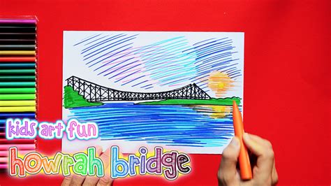 howrah bridge drawing  kids inter venus