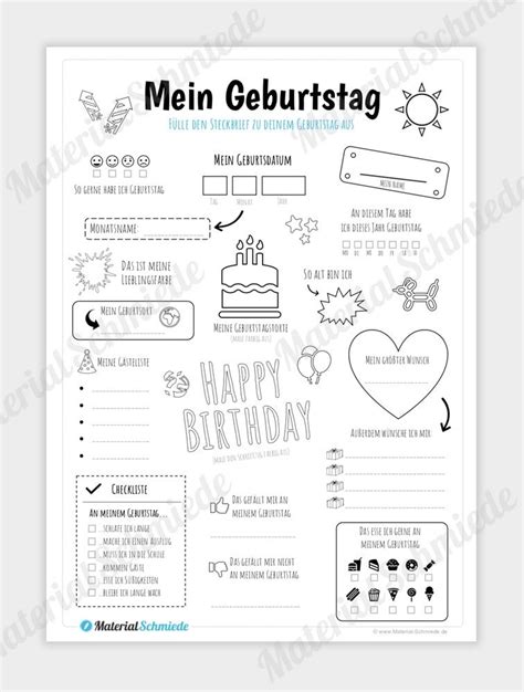 steckbrief geburtstag digital geburtstag geburt