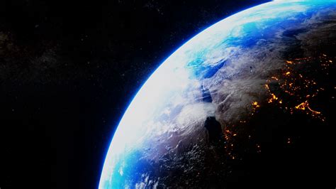 realistic representation  planet earth   space  render