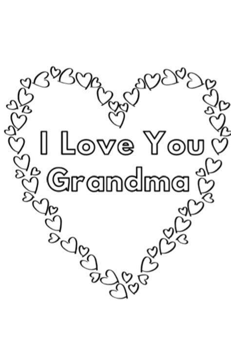 love  grandma printable printable word searches