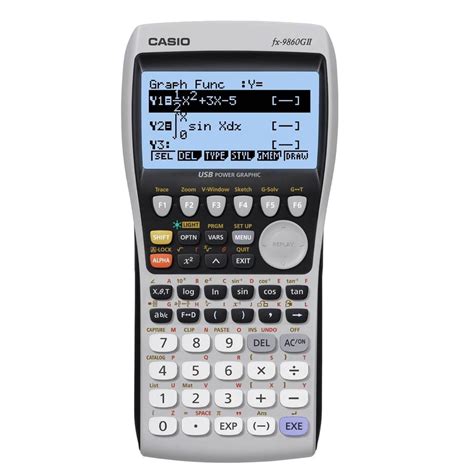 calculadora grafica casio fx gii copisel