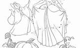 Fairy Godmother Coloring Cinderella Pages Getdrawings Getcolorings sketch template