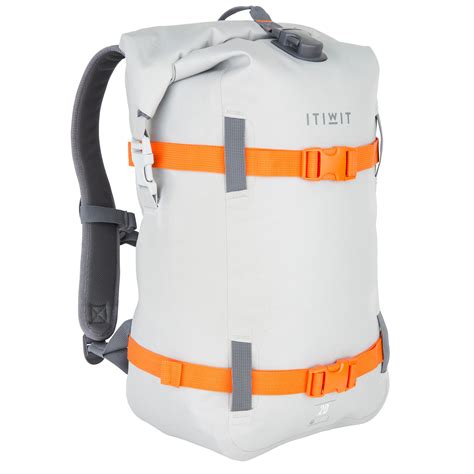 waterproof backpack  grey itiwit