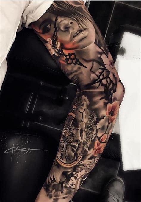 100 Awesome Examples Of Full Sleeve Tattoo Ideas Cuded Full Sleeve
