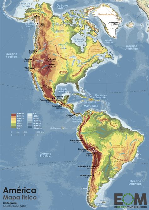el mapa fisico de america mapas de el orden mundial eom news voice