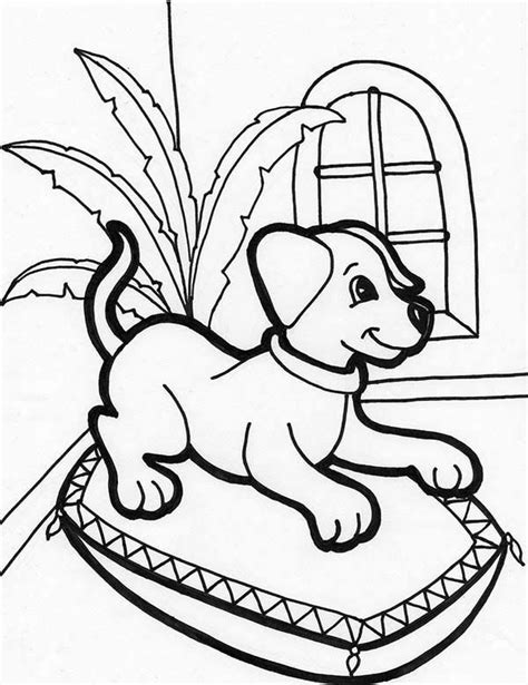 printable coloring pages baby puppy coloring home