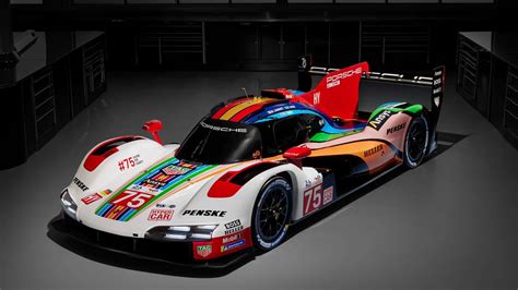 porsche reveals   historically inspired livery  le mans