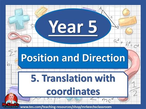 year  position  direction translation  coordinates white rose maths teaching