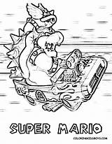 Coloring Bowser Pages Mario Kart Super Ausmalbilder Printable Characters Color Clipart Print Malvorlagen Quality High Library Popular Clip Comments Coloringhome sketch template