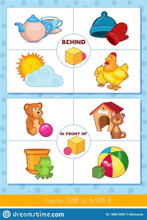 preposition pictures  kids prepositions worksheets  kids