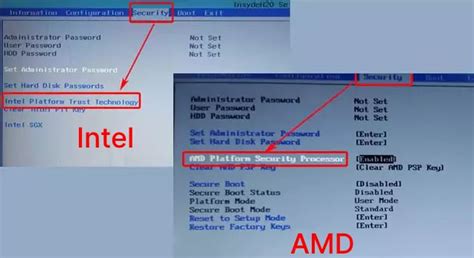how to enable tpm in bios on any pc with screenshots