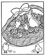 Easter Coloring Pages Basket Adults Crayola Kids Printable Egg Bunny Print Detailed Colouring Color Bestcoloringpagesforkids Pasen Colors Different La Gif sketch template