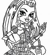 Monster Pets High Coloring Pages Getcolorings sketch template