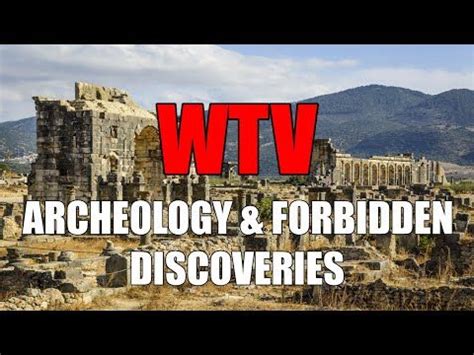 archeology  forbidden discoveries