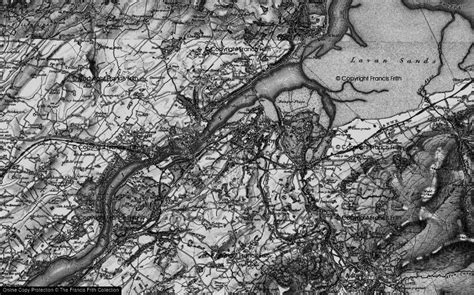 Historic Ordnance Survey Map Of Bangor 1899 Francis Frith