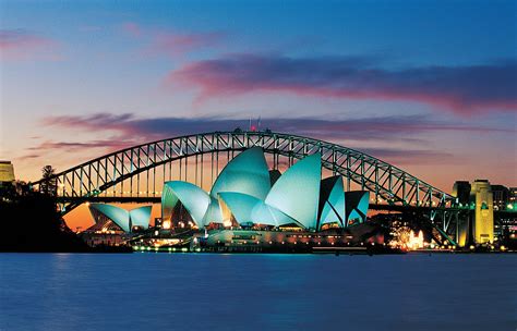 sydney australia opera house  harbour bridge desktop wallpaper