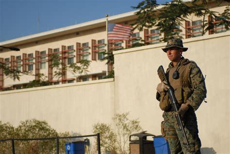 Marines Stand Vigilant At U S Embassy In Haiti Article The United