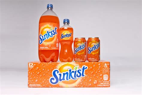 sunkist soda refreshes packaging