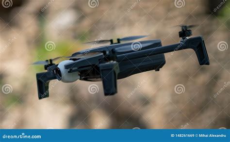 parrot anafi drone   air editorial stock image image  degrees close