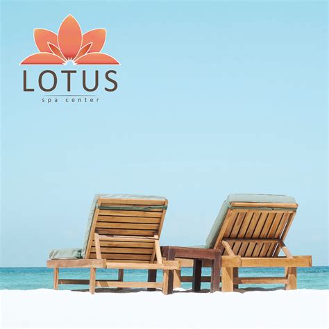 logo design  lotus spa center  behance