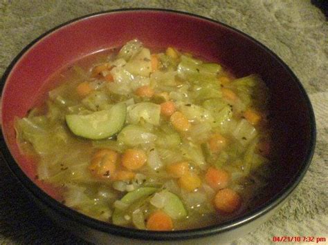 Weight Watchers Garden Vegetable Soup Recipe