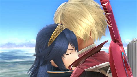 Shulk And Lucina Hugging Super Smash Brothers Know Your Meme