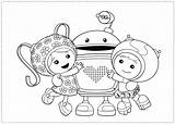 Umizoomi Coloring Pages Team Print Printable Kids Color Colorine Getcolorings Popular sketch template